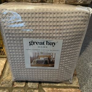 King size waffle blanket